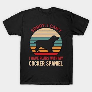 Cocker Spaniel Funny T-Shirt